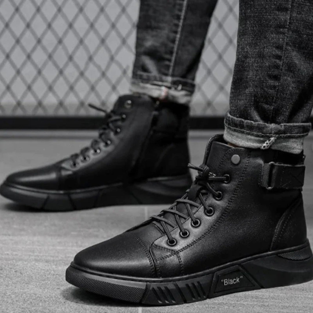 NOËL - Zwarte warme laarzen