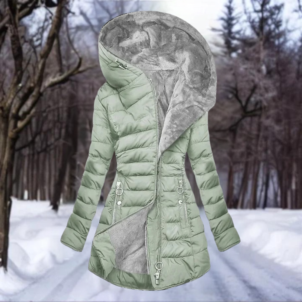 ILTA - Warme jas van nepbont voor vrouwen