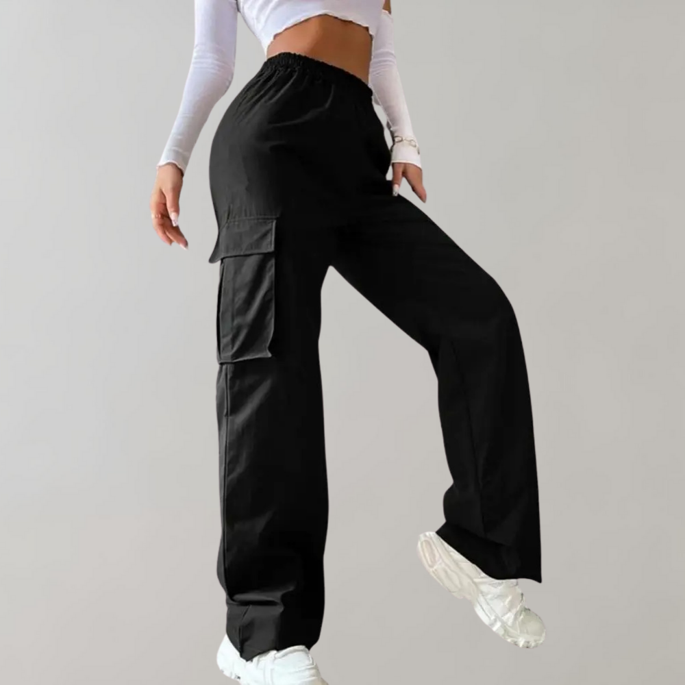 Sophie - Cargo broek met wijde pasvorm voor dames