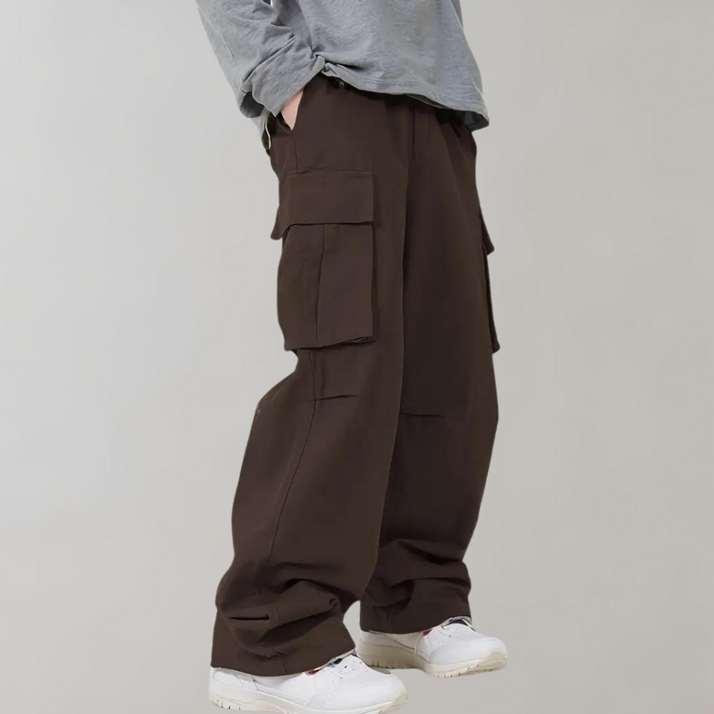 Change text:
Lars - Cargo broek voor mannen met rechte pijpen