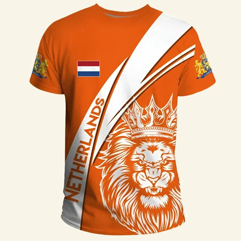 Jersey T-shirt - EK 2024 Nederlands Kampioenschap Voetbalshirt