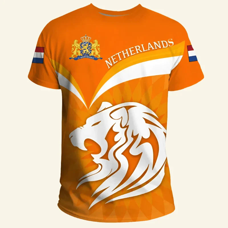 Jersey T-shirt - EK 2024 Nederlands Kampioenschap Voetbalshirt