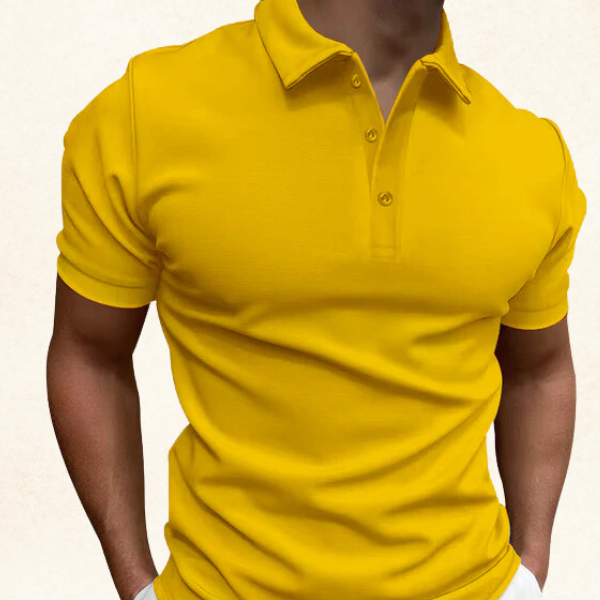 Oranje Poloshirt met knoopsluiting - Ideaal voor de zomer - EK polo