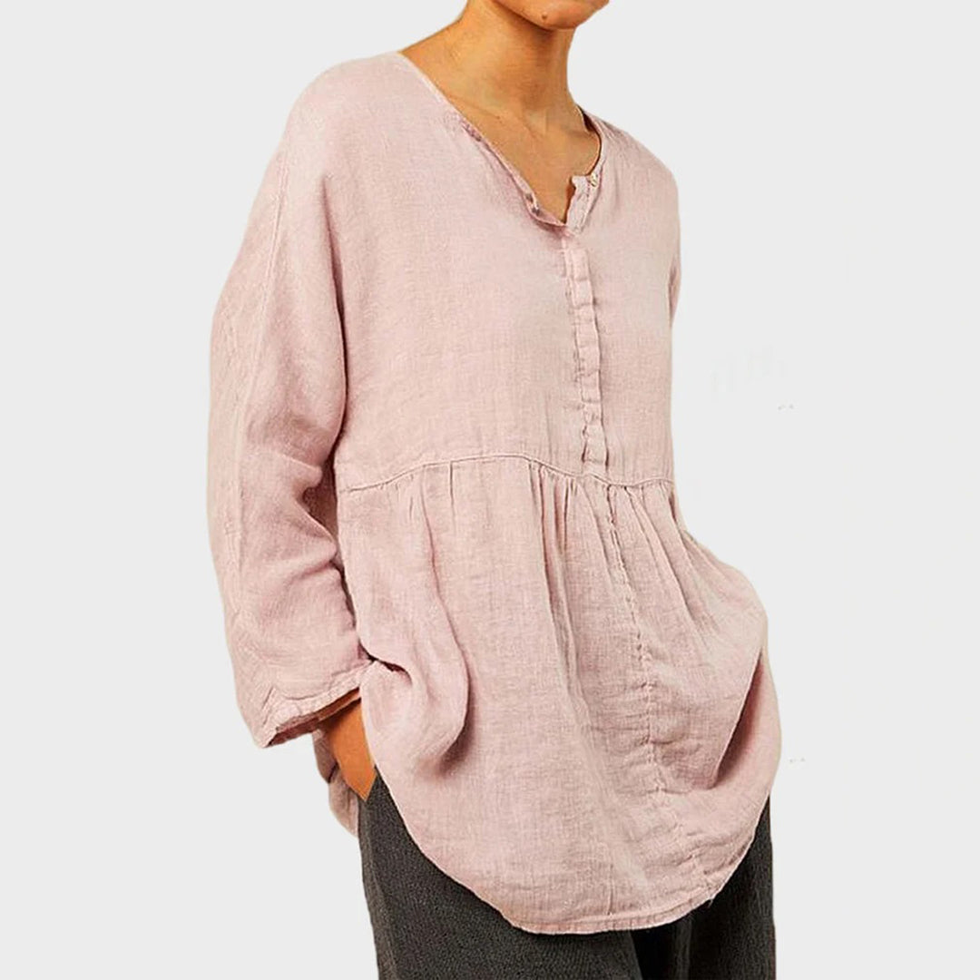 NEWKO - Stijlvolle plus-size blouse