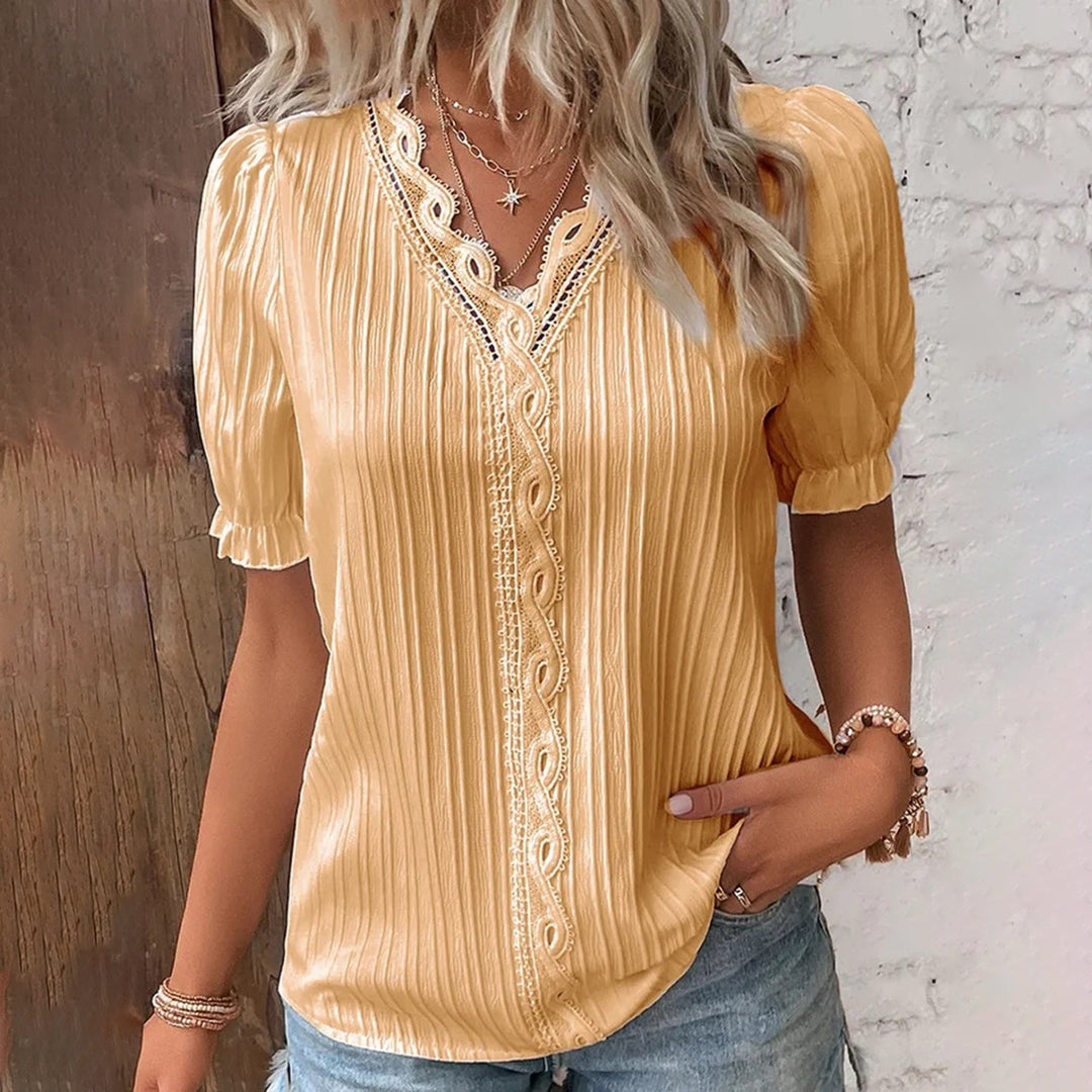 ELISE - Stijlvolle zomerse blouse